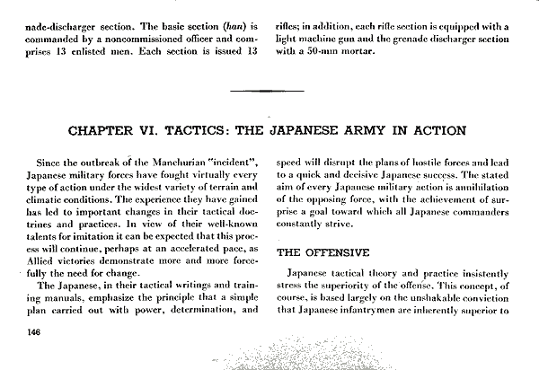 日本軍の行動 攻撃態勢